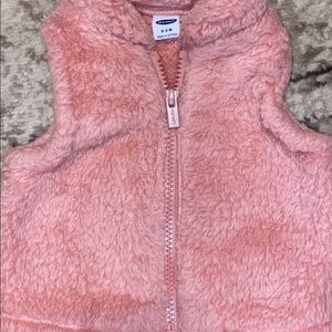 Fur vest size 0/3M